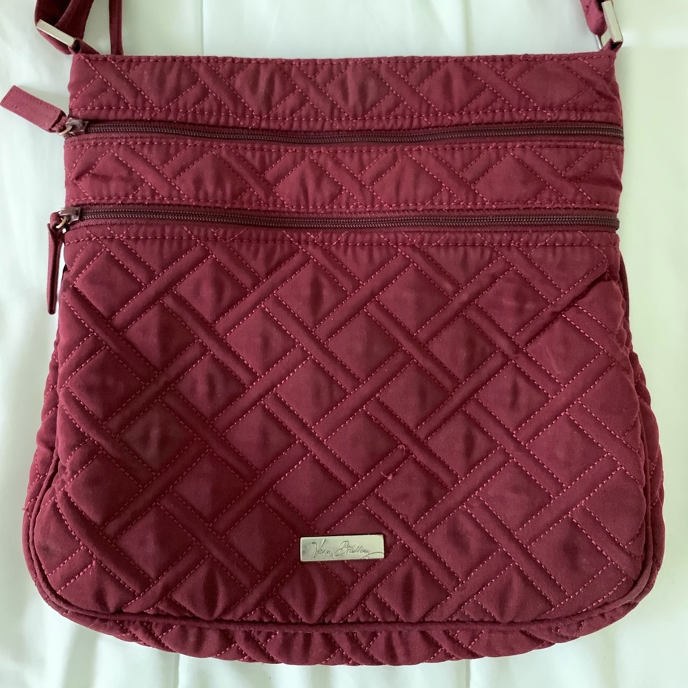 Vera Bradley Triple Zip Hipster Crossover
